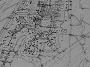 Vancouver Airport 12km Modèle 3D