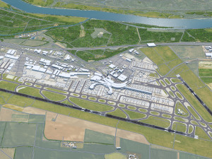 Vienna Airport 12km 3Dモデル