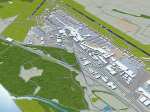 Vienna Airport 12km 3Dモデル