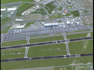 Yekaterinburg Koltsovo Airport 10km 3D Model
