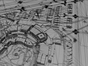 Zurich Airport 10km 3D Model