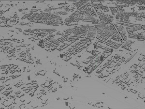 Nairobi city Kenya 40km Modèle 3D