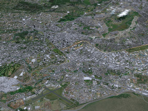 Nairobi city Kenya 40km Modèle 3D
