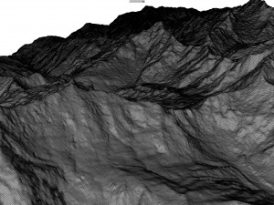 Annapurna Mountain Range Nepal Terrain 3D Model