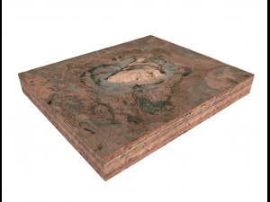 Ayers Rock Uluru Mountains Australia Terrain 3D Model