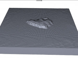 Ayers Rock Uluru Mountains Australia Terrain Modelo 3D
