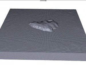 Ayers Rock Uluru Mountains Australia Terrain 3D Model