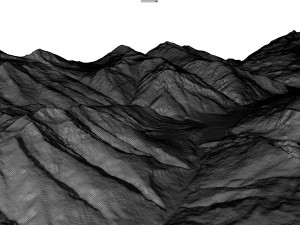Brig Alps Switzerland Terrain 3Dモデル