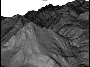 Dhaulagiri Mountain Range Nepal Terrain Modelo 3D