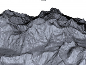 Gasherbrum Mountain Range Pakistan China terrain 3D 모델