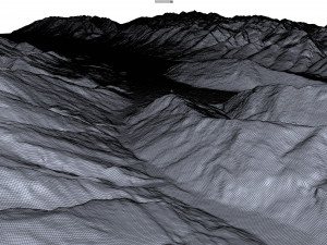 Glenorchy New Zealand Terrain Modello 3D