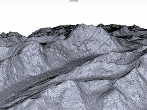Mamostong Kangri India Terrain 3D Модель