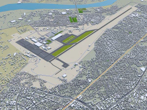 Ahmedabad city Gujarat India 3D Model