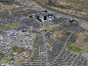 Albany NY USA city 3D Model