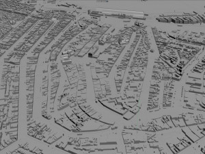 Amsterdam city Netherlands 3D Model