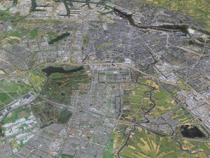 Amsterdam city Netherlands 3D Model