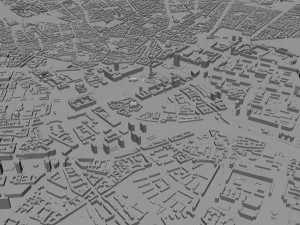 Berlin city Germany Model 3D