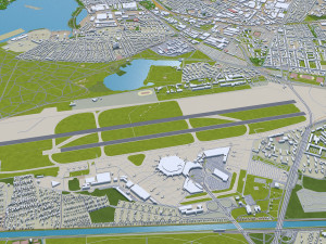 Berlin city Germany Model 3D