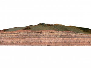 Mauna Kea Hawaii USA Terrain Modelo 3D