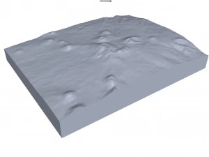 Terreno Mauna Kea Hava&iacute; EUA Modelo 3D