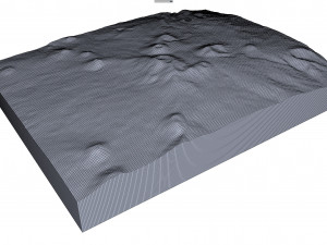 Mauna Kea Hawaii USA Terrain Modelo 3D