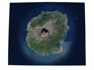 Miyake Island Japan Terrain 3D मॉडल