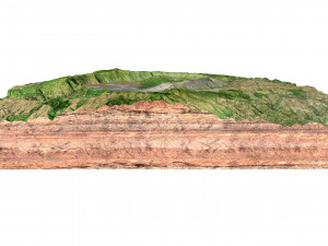 Mount Bromo Volcano Indonesia Terrain 3D 모델