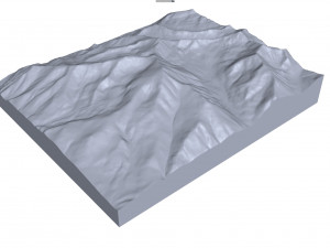 Mount Elbert Mountain Colorado USA Terrain Modèle 3D