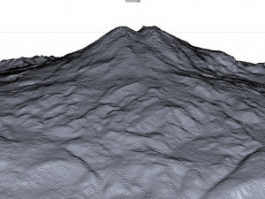 Mount Elbrus Russia Terrain 3D Модель