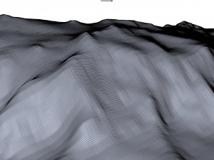 Mount Logan Mountain Canada Terrain Modelo 3D
