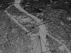 Cairo Egypt city 130km 3D Model