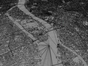 Cairo Egypt city 130km 3D Model