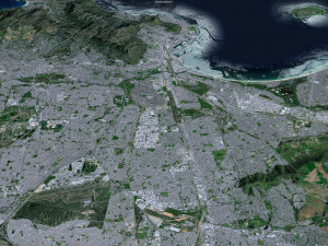 Cape Town city South Africa 3D मॉडल