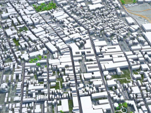 Charleston city South Carolina USA 3D Model