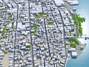 Charleston city South Carolina USA 3D Model