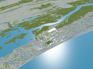 Charleston city South Carolina USA 3D मॉडल