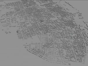 Charleston city South Carolina USA 3D Model