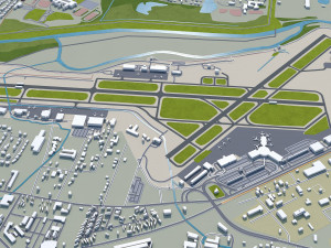 Chattanooga Tennessee city USA Modelo 3D