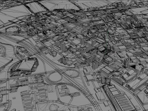 Chattanooga Tennessee city USA Modelo 3D