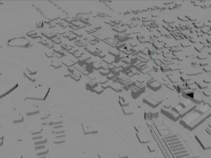 Chattanooga Tennessee city USA 3D Model