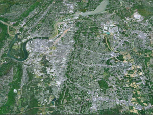 Chattanooga Tennessee city USA 3D Model