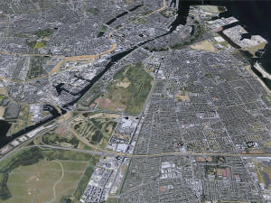 Copenhagen city Denmark 30km 3D Модель