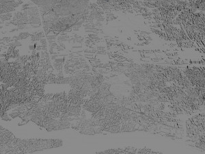 Dhaka city Bangladesh 40km Model 3D