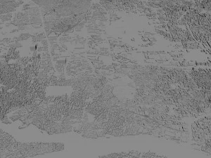 Dhaka city Bangladesh 40km 3D Model