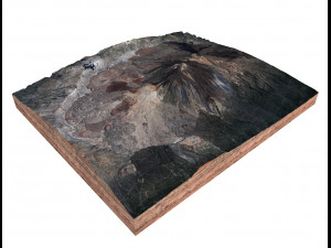 Mount Teide Spain Terrain Modèle 3D