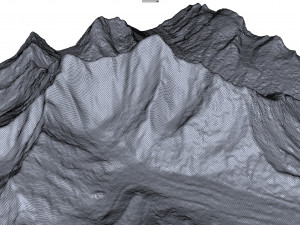 Nanda Devi Uttarakhand India Terrain 3D-Modell