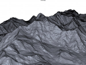 Nanga Parbat Pakistan Terrain 3D मॉडल