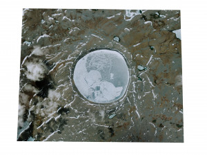 Pingualuit Crater Canada Terrain 3D Модель