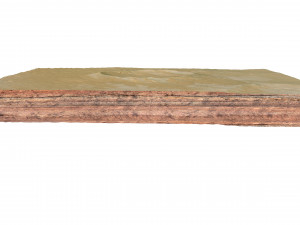 Roter Kamm Crater Namibia Terrain 3D-Modell