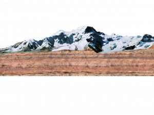 Shishapangma Mountain China Terrain 3D Модель
